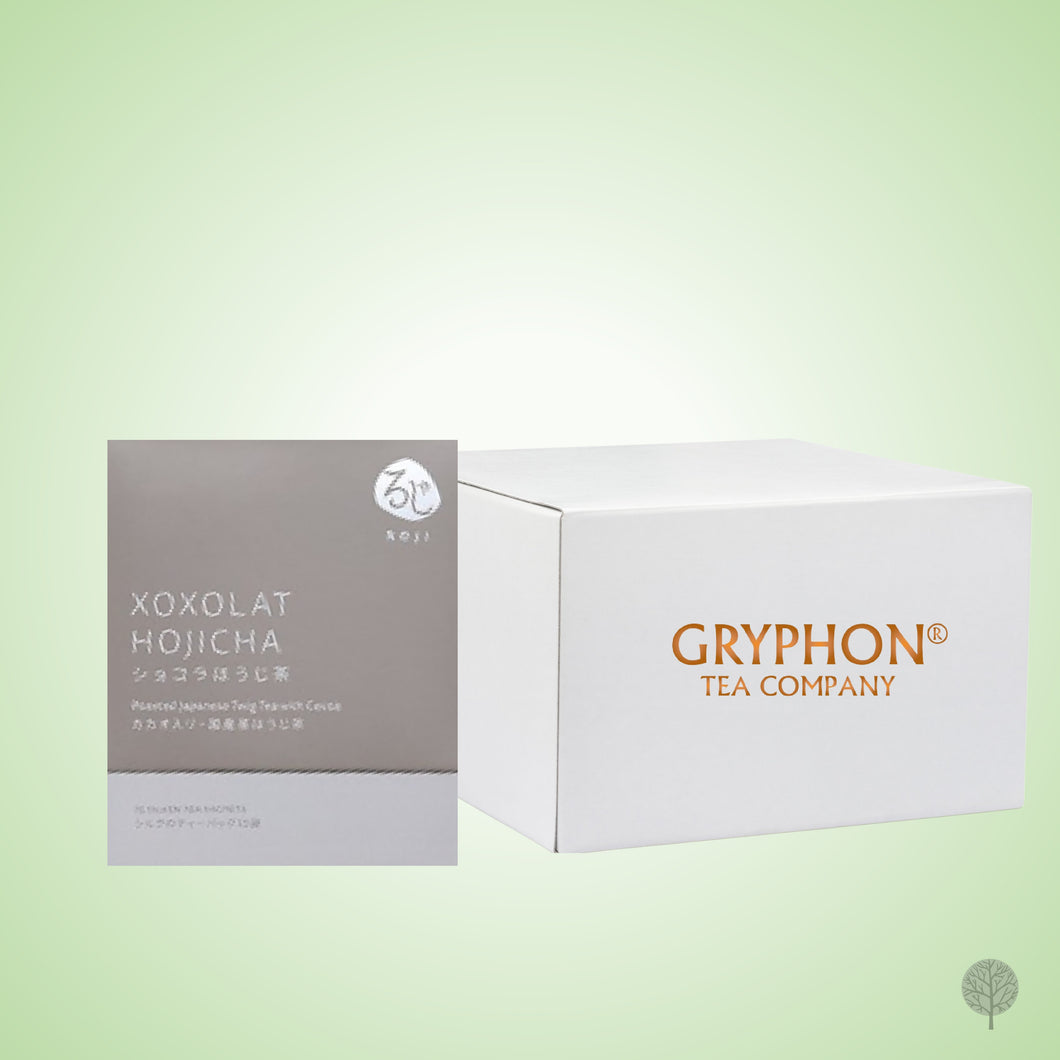 GRYPHON - TEA - TEABAGS - ROJI JAPANESE TEA (XOXOLAT HOJICHA) - SACHETS X 200 BOX