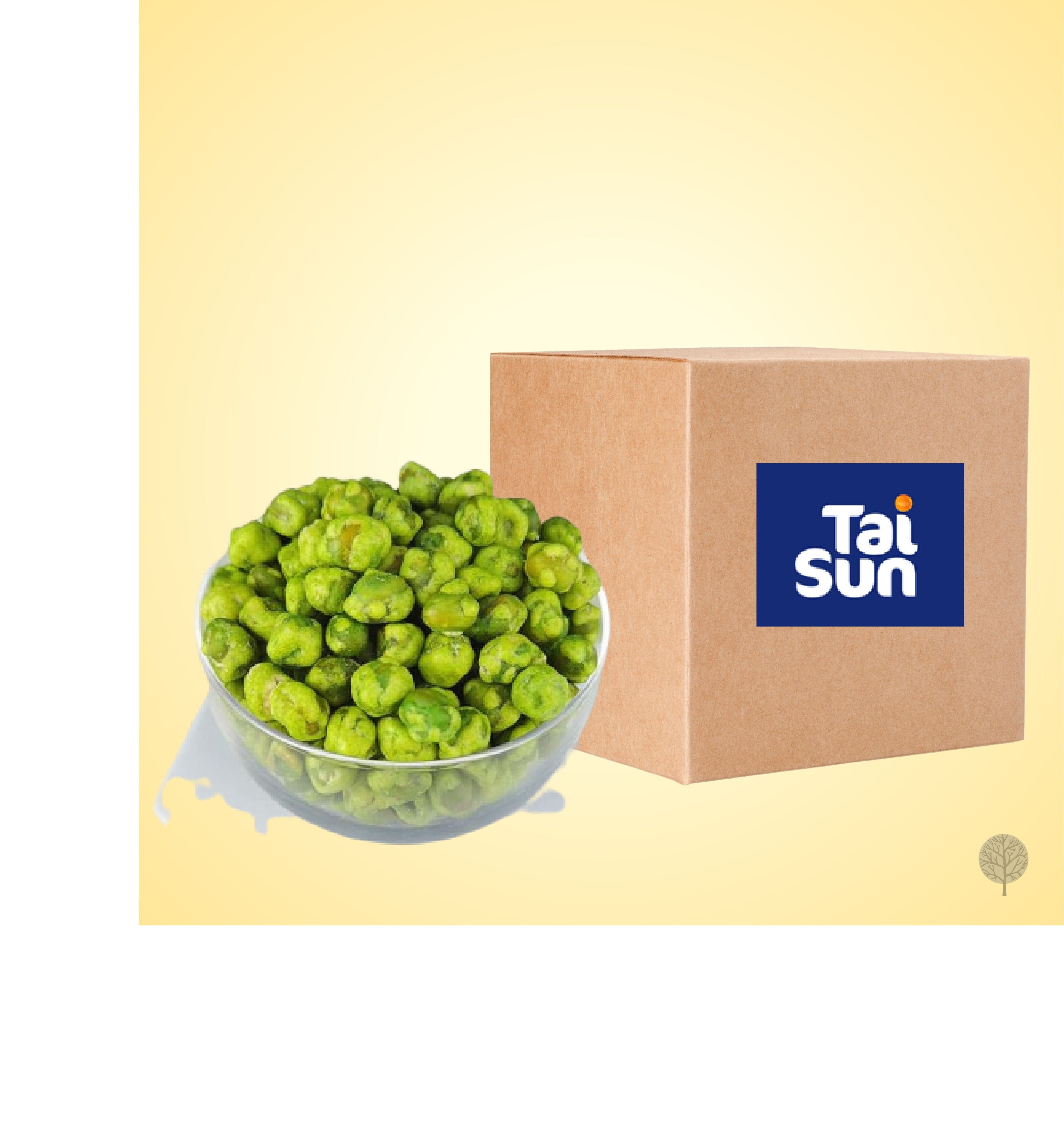 Tai Sun Wasabi Green Peas 1Kg X 10 Pkt Carton Provenance