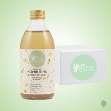 Load image into Gallery viewer, Yocha Kombucha - Detox Delight (Lemongrass / Ginger) - 300ml x 12 btls Carton *CHILLED*