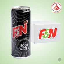 Load image into Gallery viewer, F&N Club Soda Water - 325ml x 24 cans Carton