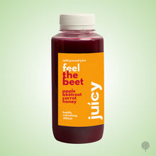 Load image into Gallery viewer, Juicy Cold Pressed Juice - Feel The Beet (Beetroot / Apple / Carrot) - 300ml x 12 btls Carton *CHILLED*