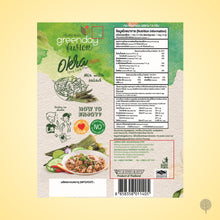 Load image into Gallery viewer, Greenday Veg Chips - Okra - Spicy Larb Flavour - 14g x 36 pkts Carton
