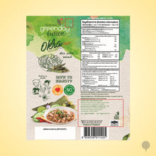 Load image into Gallery viewer, Greenday Veg Chips - Okra - Spicy Larb Flavour - 14g x 36 pkts Carton