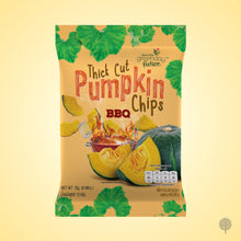 Load image into Gallery viewer, Greenday Veg Chips - Pumpkin - BBQ Flavour - 15g x 36 pkts Carton