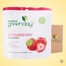 Load image into Gallery viewer, Greenday Fruit Chips - Strawberry - 12g x 36 pkts Carton