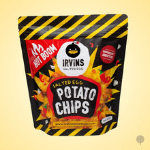 Load image into Gallery viewer, Irvins Salted Egg Hot Boom Potato Chips - 95g x 24 pkts Carton