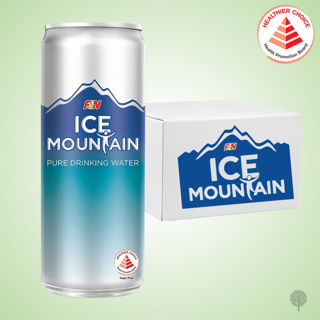 Ice Mountain Pure Water - 300ml x 24 cans Carton