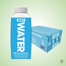 Load image into Gallery viewer, JUST Water Pure Spring Water - 330ml x 24 pkts Carton
