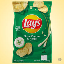 Load image into Gallery viewer, Lay's Sour Cream & Onion - 170g X 15 pkt carton