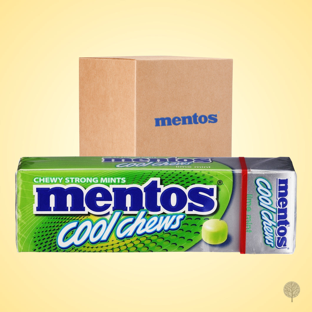 Mentos Cool Chews - Lime Mint - 33g x 12 pkts Box