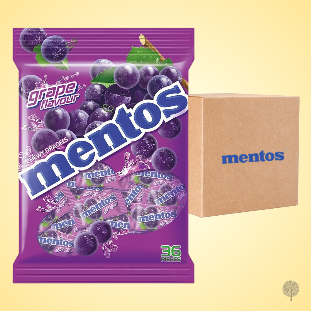 Mentos Grape - 2.7g X 36 X 40 pkt carton