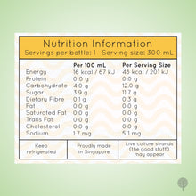 Load image into Gallery viewer, Yocha Kombucha - Passion Booster (Passionfruit) - 300ml x 12 btls Carton *CHILLED*