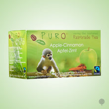 Load image into Gallery viewer, Puro Fairtrade Tea - Apple Cinnamon - 25 Teabags x 6 boxes Carton