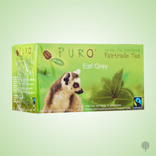 Load image into Gallery viewer, Puro Fairtrade Tea - Earl Grey - 25 Teabags x 6 boxes Carton