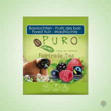 Load image into Gallery viewer, Puro Fairtrade Tea - Forest Fruit - 25 Teabags x 6 boxes Carton