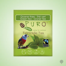 Load image into Gallery viewer, Puro Fairtrade Tea - Green Tea - 25 Teabags x 6 boxes Carton