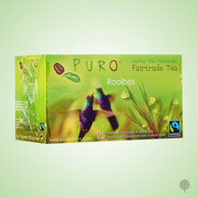 Load image into Gallery viewer, Puro Fairtrade Tea - Rooibos - 25 Teabags x 6 boxes Carton