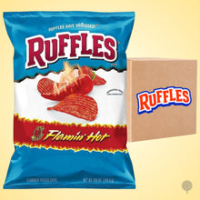 Load image into Gallery viewer, Ruffles Flamin' Hot - 184.2g X 15 pkt carton