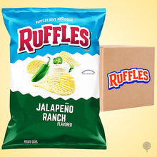 Load image into Gallery viewer, Ruffles Jalapeno Ranch - 184.2g X 15 pkt carton