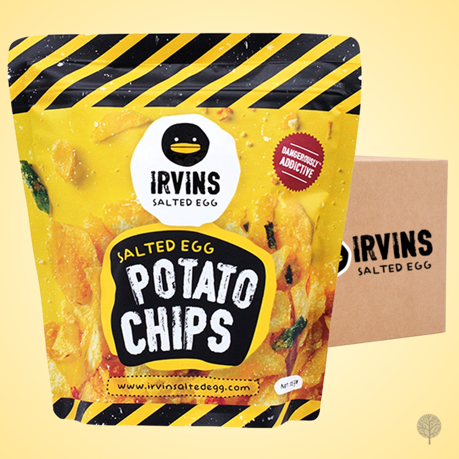 Irvins Salted Egg Potato Chips - 95g X 24 Pkts Carton – Provenance ...