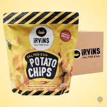 Load image into Gallery viewer, Irvins Salted Egg Potato Chips - 30g x 36 pkts Carton
