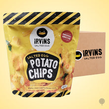 Load image into Gallery viewer, Irvins Salted Egg Potato Chips - 30g x 36 pkts Carton