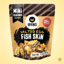 Load image into Gallery viewer, Irvins Salted Egg Fish Skins - 30g x 36 pkts Carton
