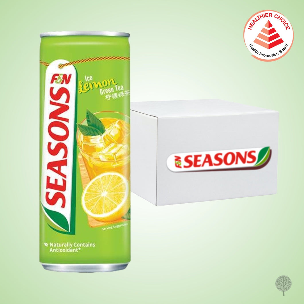 Seasons Ice Lemon Green Tea - 300ml x 24 cans Carton