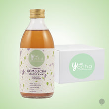 Load image into Gallery viewer, Yocha Kombucha - Stress Away (Earl Grey / Lavender) - 300ml x 12 btls Carton *CHILLED*