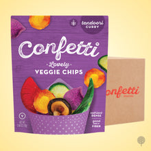 Load image into Gallery viewer, Confetti Veg Chips - Tandoori Curry - 70g x 24 pkts Carton