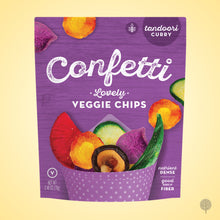 Load image into Gallery viewer, Confetti Veg Chips - Tandoori Curry - 70g x 24 pkts Carton
