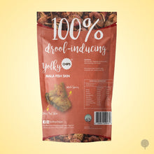 Load image into Gallery viewer, Yolky Fish Skins - Mala Flavour - 80g x 20 pkts Carton