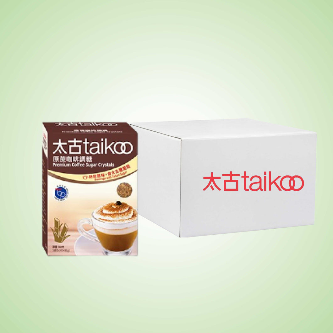 TAIKOO - SUGAR - PREMIUM COFFEE SUGAR CRYSTALS SACHETS - 454's X 5G X 6 PKT
