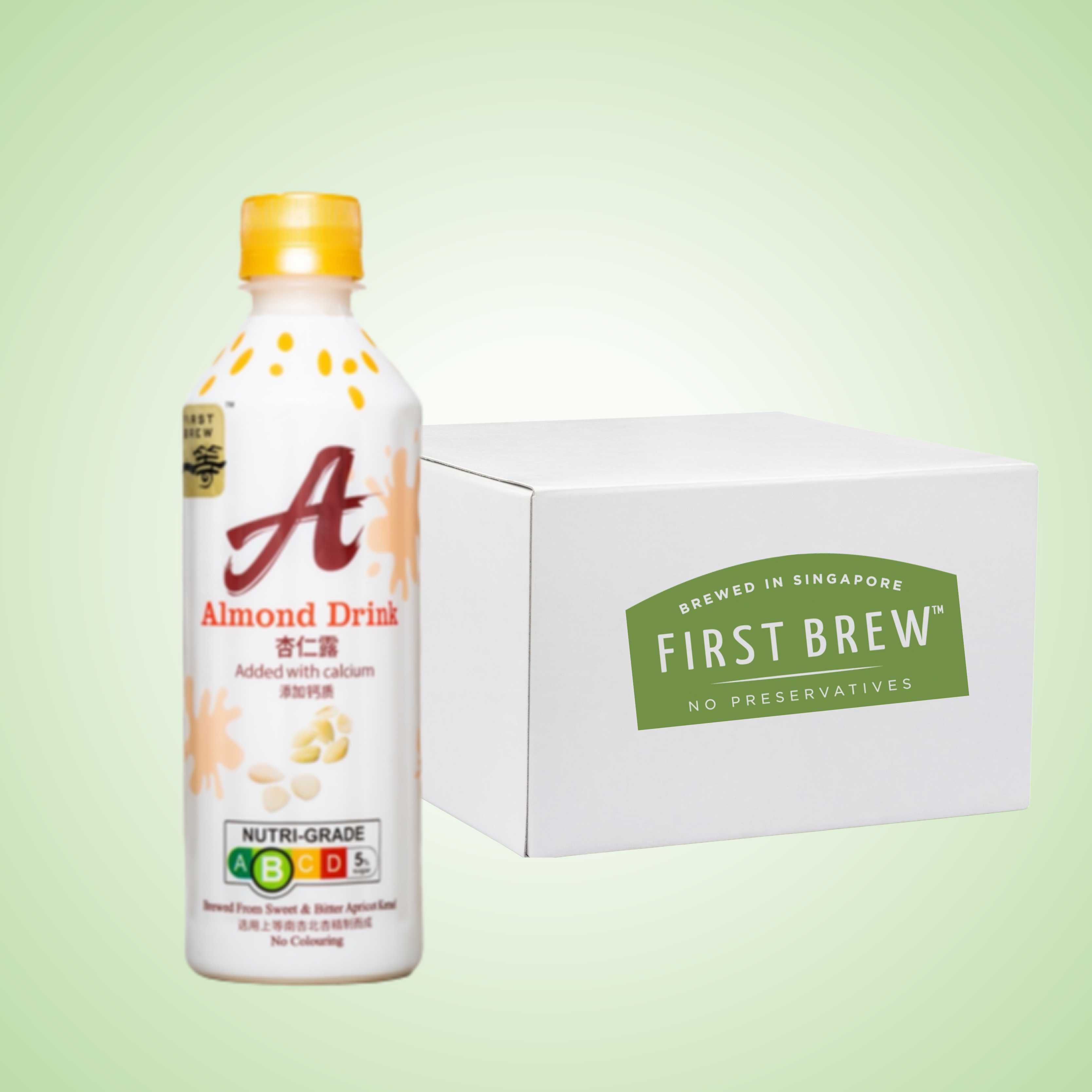 FIRST BREW - ASIAN BEVERAGE - ALMOND DRINK - WITH CALCIUM - (CHILLED ...