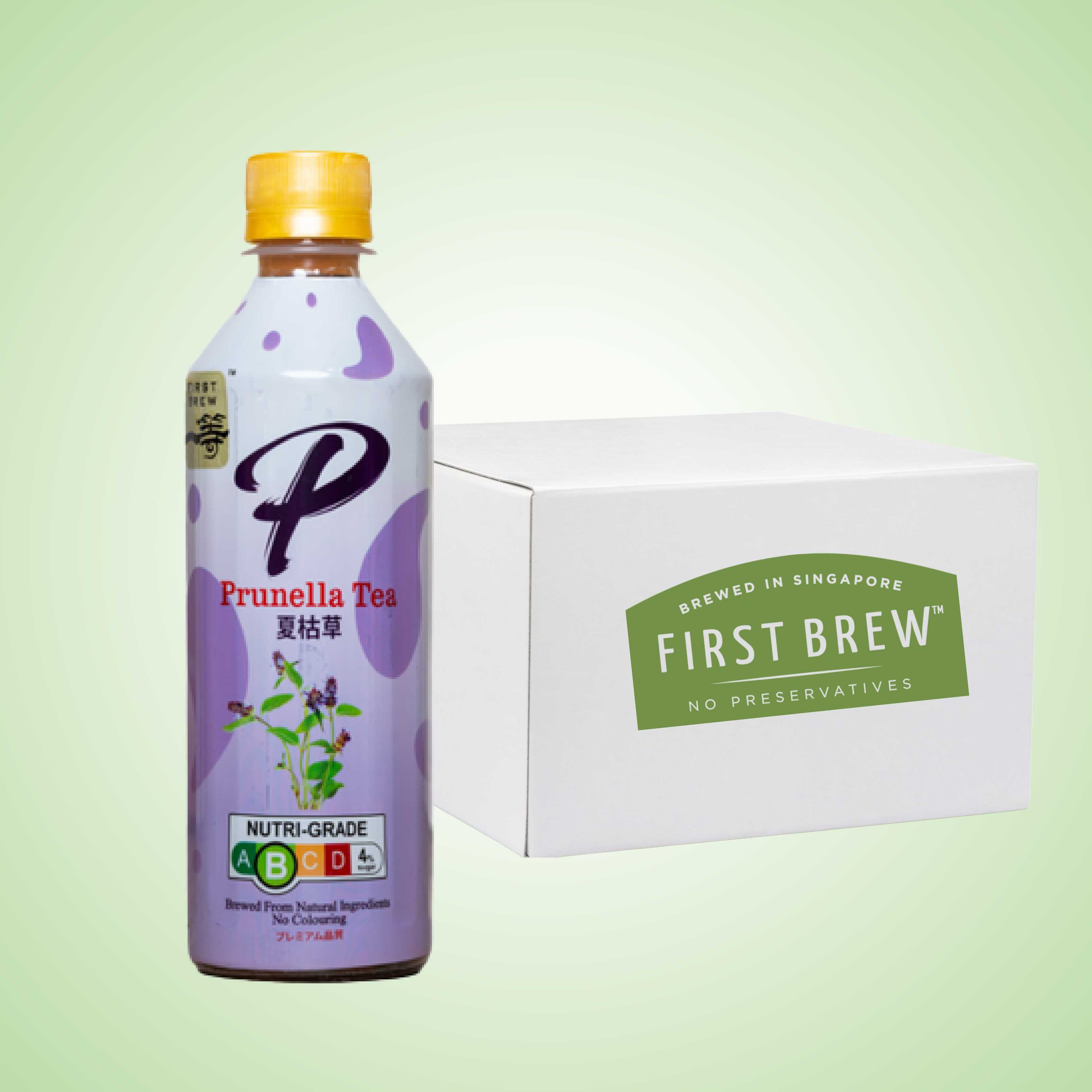 FIRST BREW - ASIAN BEVERAGE - PRUNELLA TEA - 380ML X 24 BTL ...
