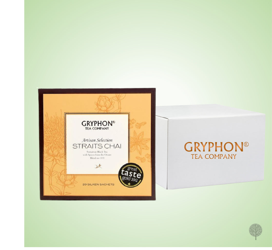 Gryphon The Artisan Selection (Black) - Straits Chai - 3.5G X 20 X 10 Box Carton