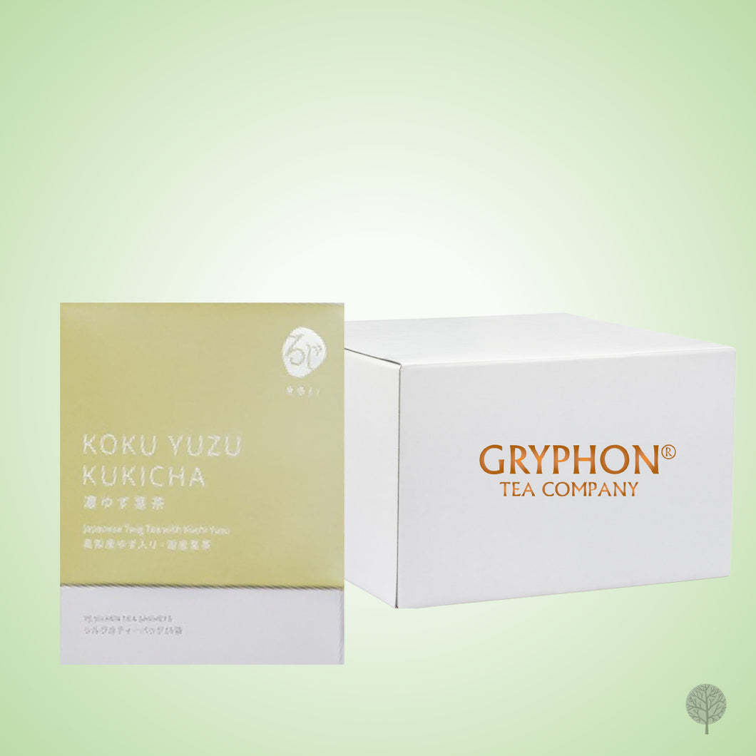 GRYPHON - TEA - TEABAGS - ROJI JAPANESE TEA (KOKU YUZU KUKICHA) - SACHETS X 200 BOX