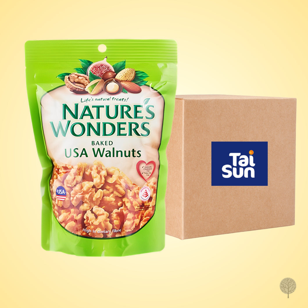 Nature’s Wonder USA Baked Walnuts - 200G X 20 Pkt Carton