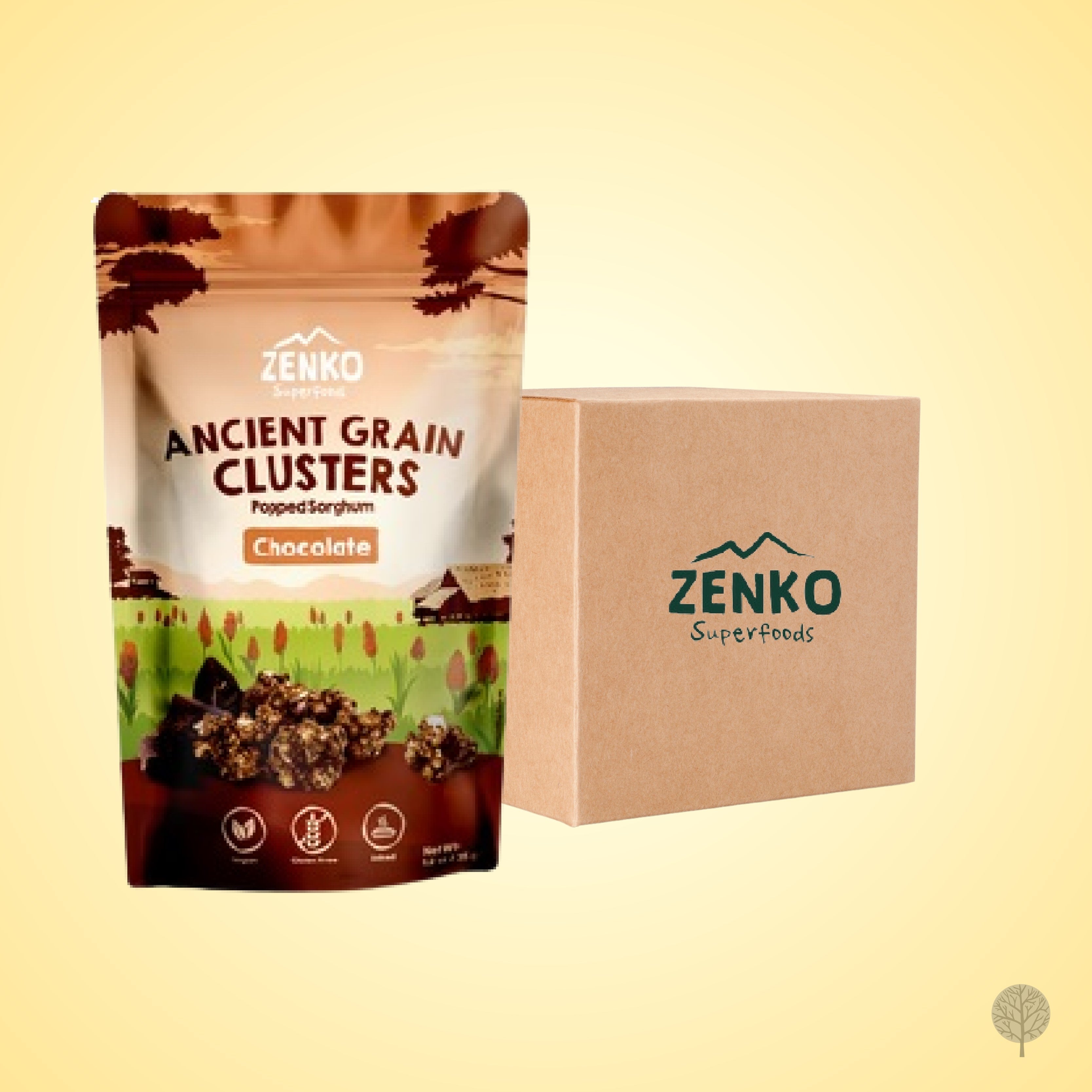 ZENKO - ANCIENT GRAIN - GRAIN - CHOCOLATE - 12G X 48 PKT – Provenance ...