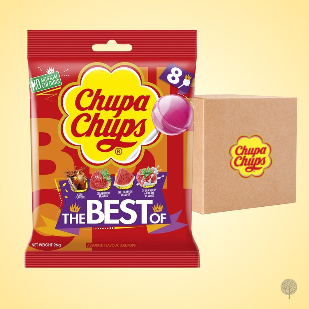Chupa Chups The Best Of - 12g X 8 X 12 pkt carton
