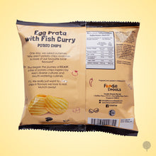 Load image into Gallery viewer, F.EAST Potato Chips - Egg Prata Fish Curry Flavour - 22g x 30 pkts Carton
