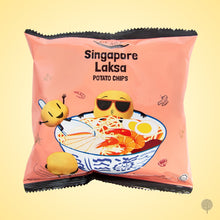Load image into Gallery viewer, F.EAST Potato Chips - Singapore Laksa Flavour - 22g x 30 pkts Carton
