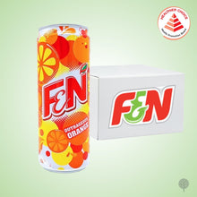 Load image into Gallery viewer, F&amp;N Outrageous Orange - Low Sugar - 325ml x 24 cans Carton
