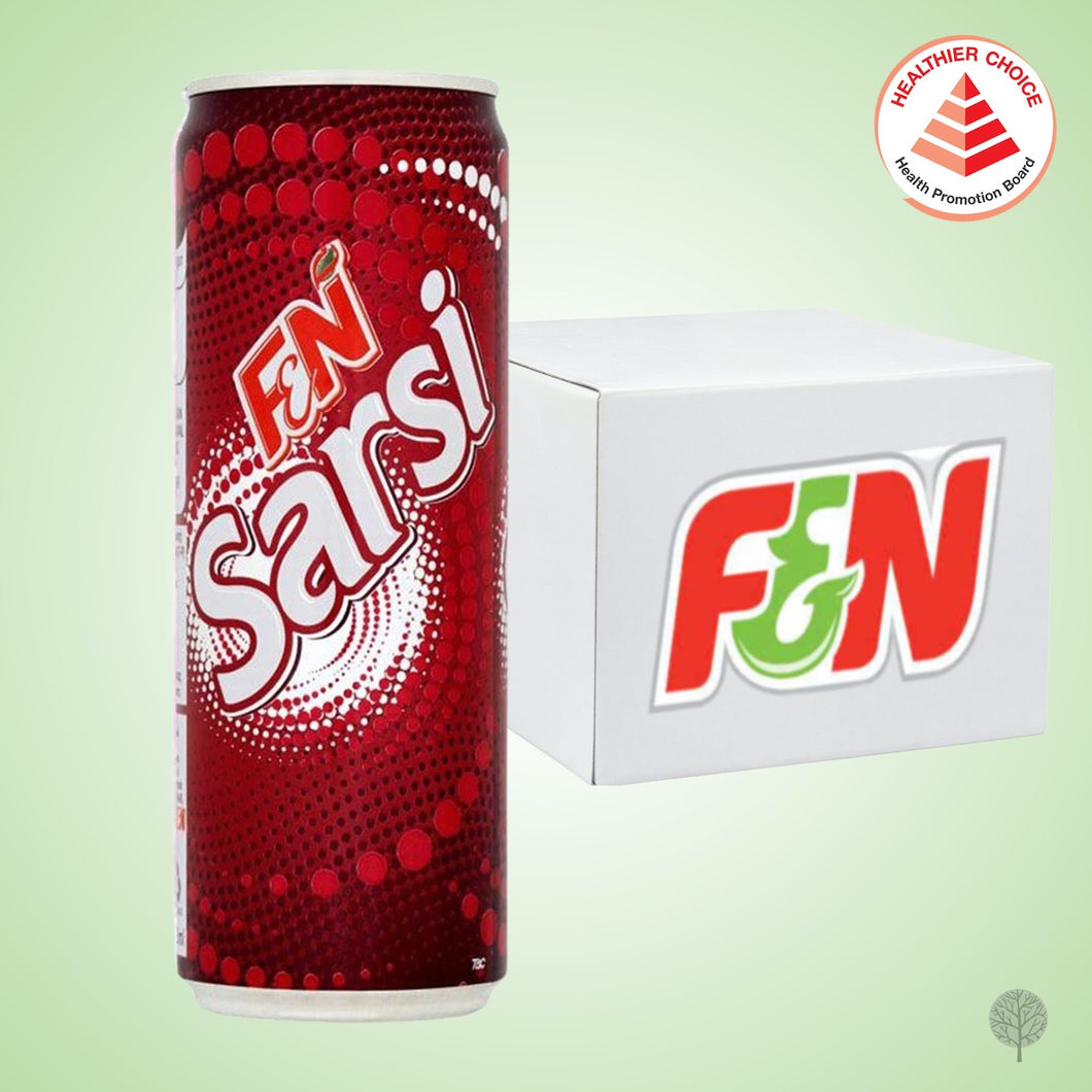 F&N Sarsi - Low Sugar - 325ml x 24 cans Carton