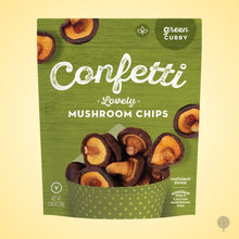 Load image into Gallery viewer, Confetti Mushroom Chips - Green Curry - 70g x 24 pkts Carton
