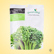 Load image into Gallery viewer, Greenday Veg Chips - Broccoli - 20g x 36 pkts Carton
