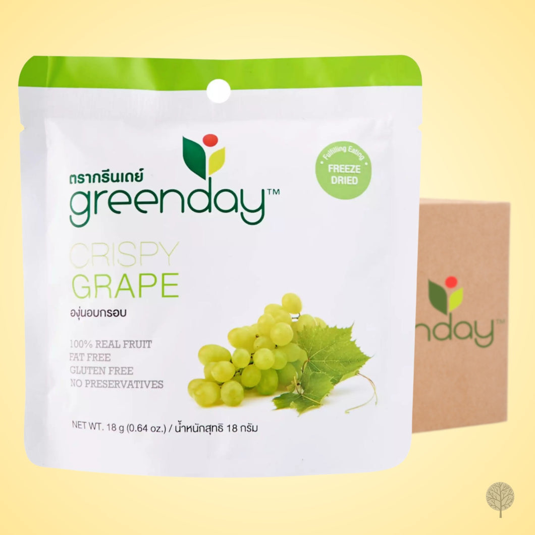 Greenday Fruit Chips - Grape - 18g x 36 pkts Carton