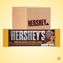 Load image into Gallery viewer, Hershey&#39;s Creamy Milk With Almonds - 40g x 24 pkts Box
