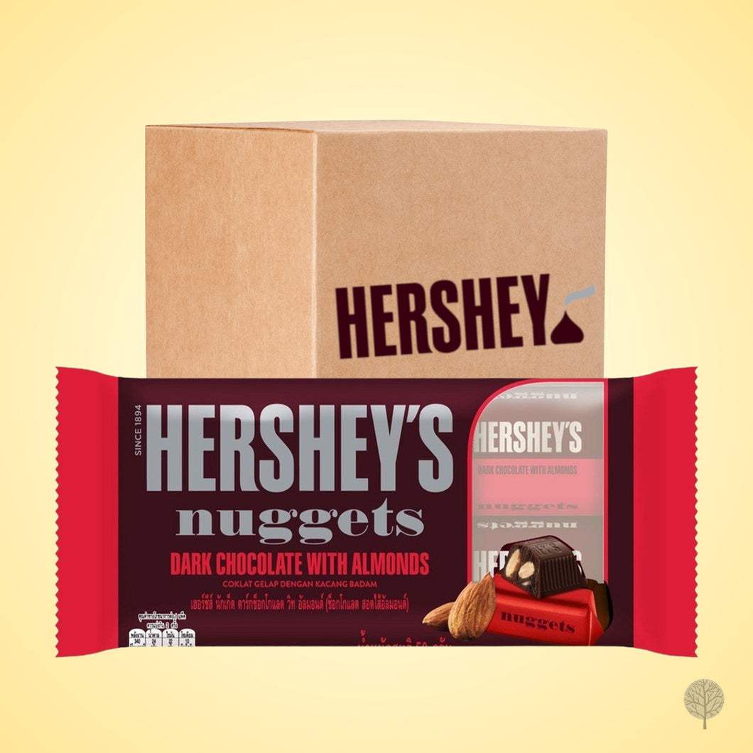 Hershey's Dark Chocolate With Almonds - 56g x 24 pkts Box