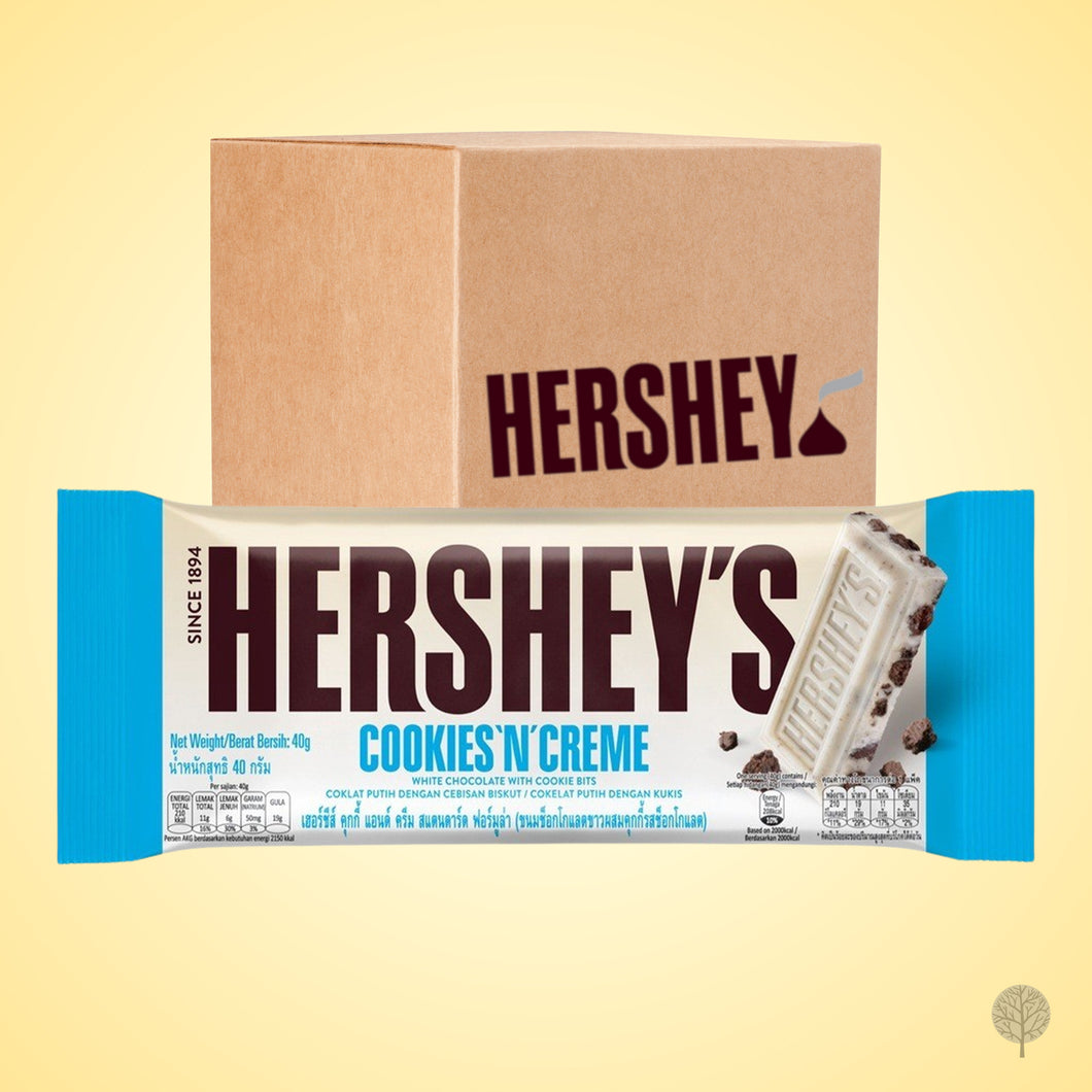 Hershey's Cookies 'N' Cream - 40g x 24 pkts Box